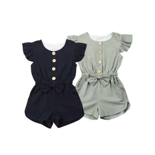 Girls Clothes Summer Ruffles Sleeve