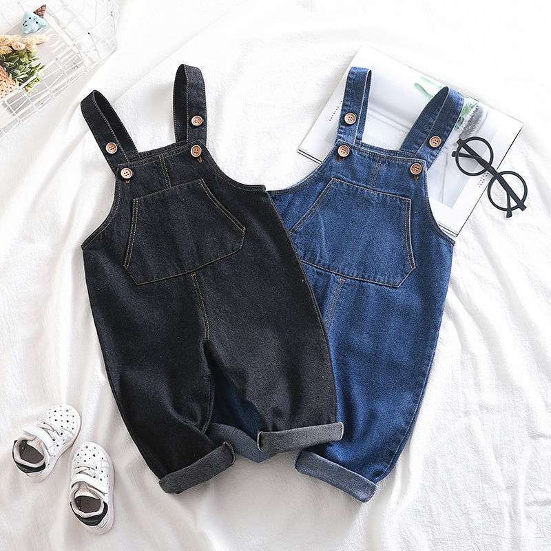 Toddler Jeans Baby Denim Overalls