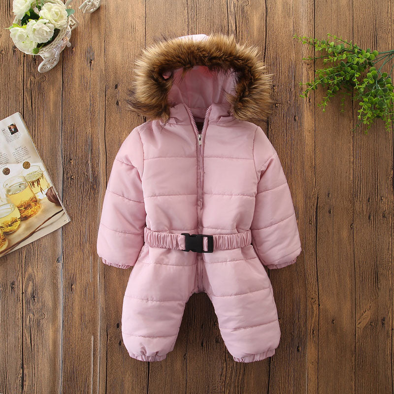 Baby Furry Snowsuit
