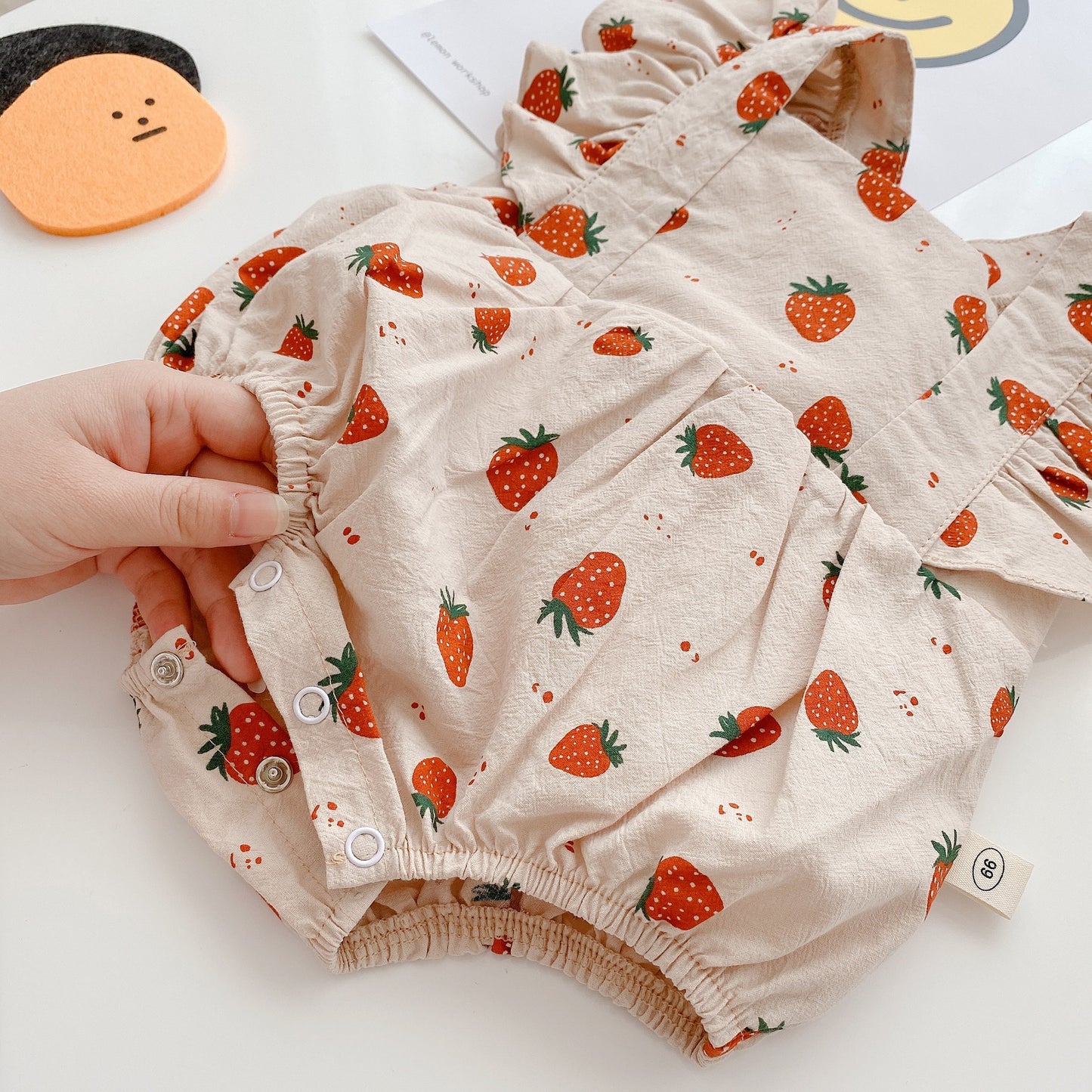 The Strawberry Baby Summer Romper