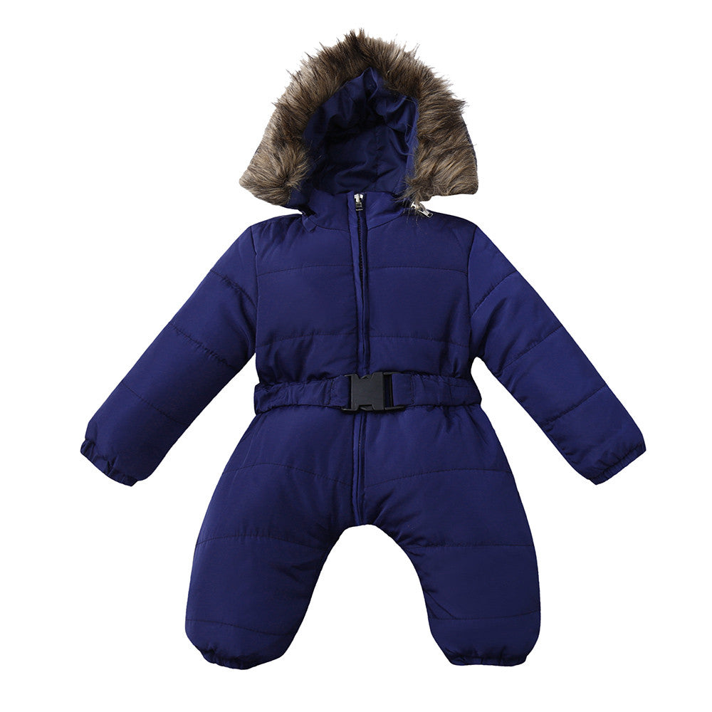 Baby Furry Snowsuit