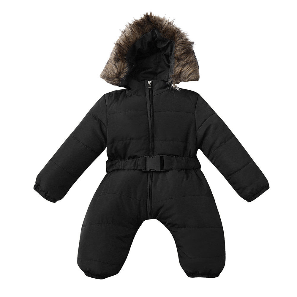 Baby Furry Snowsuit