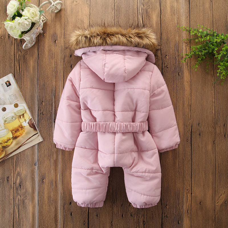 Baby Furry Snowsuit