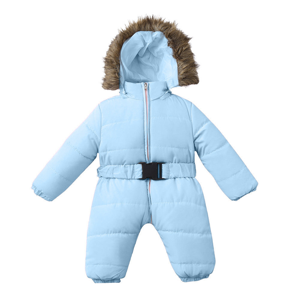 Baby Furry Snowsuit