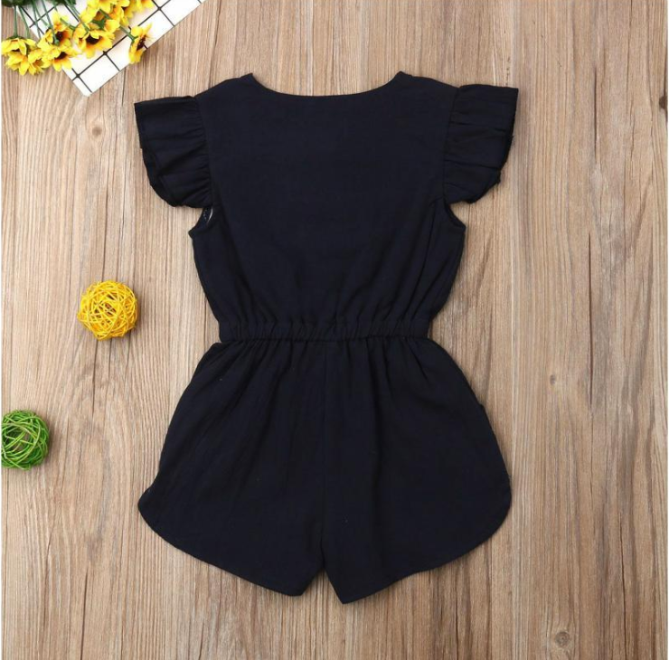 Girls Clothes Summer Ruffles Sleeve