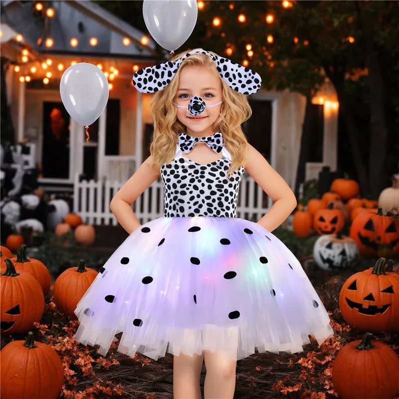 Halloween LED Light Up Dress Costume