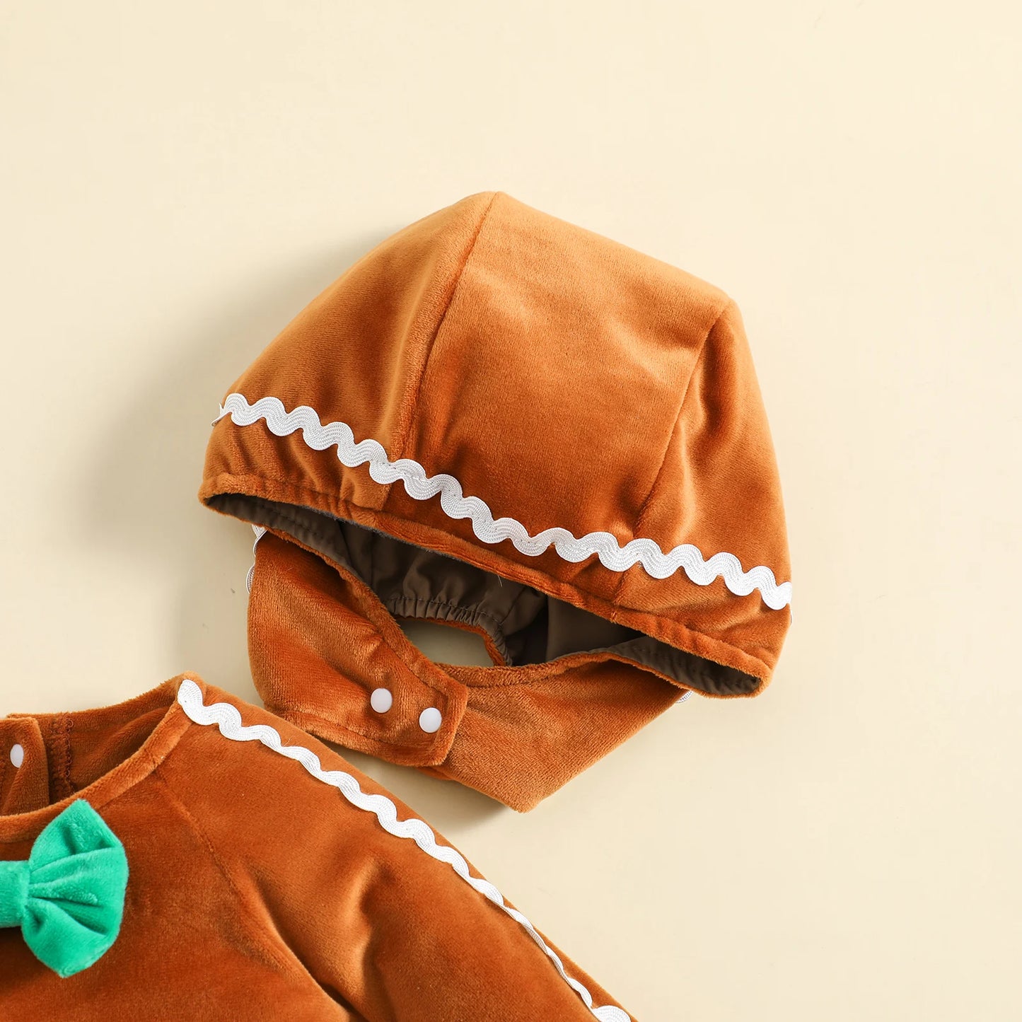 Christmas Newborn Gingerbread Costumes + Hat