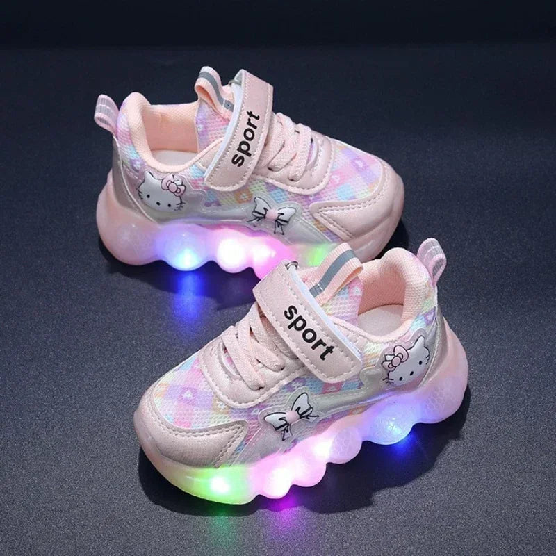 Hello Kitty Anti-Slip LED Light Sneakers