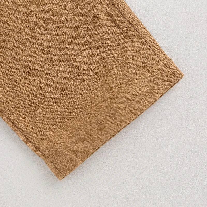 Boys Summer Linen 2pcs Outfit