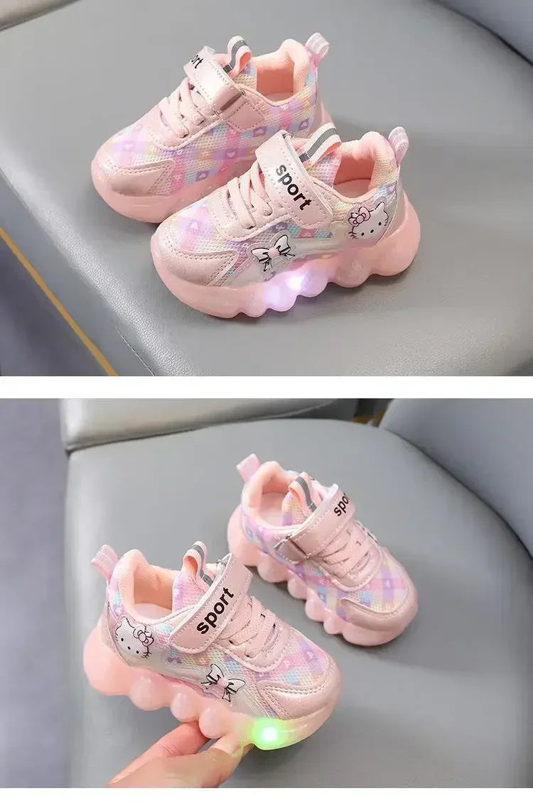 Hello Kitty Anti-Slip LED Light Sneakers