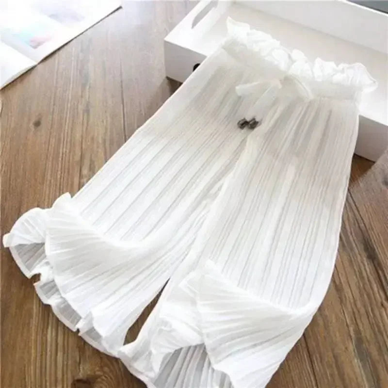 Chiffon Wide Loose Trousers