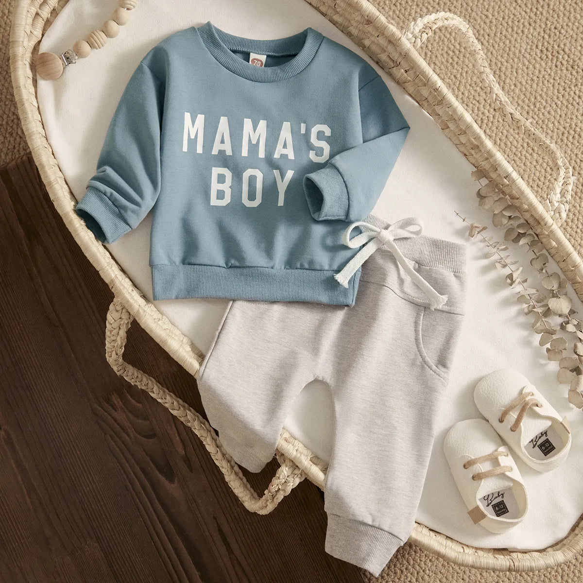 Mama's Baby Boy 2 pieces set