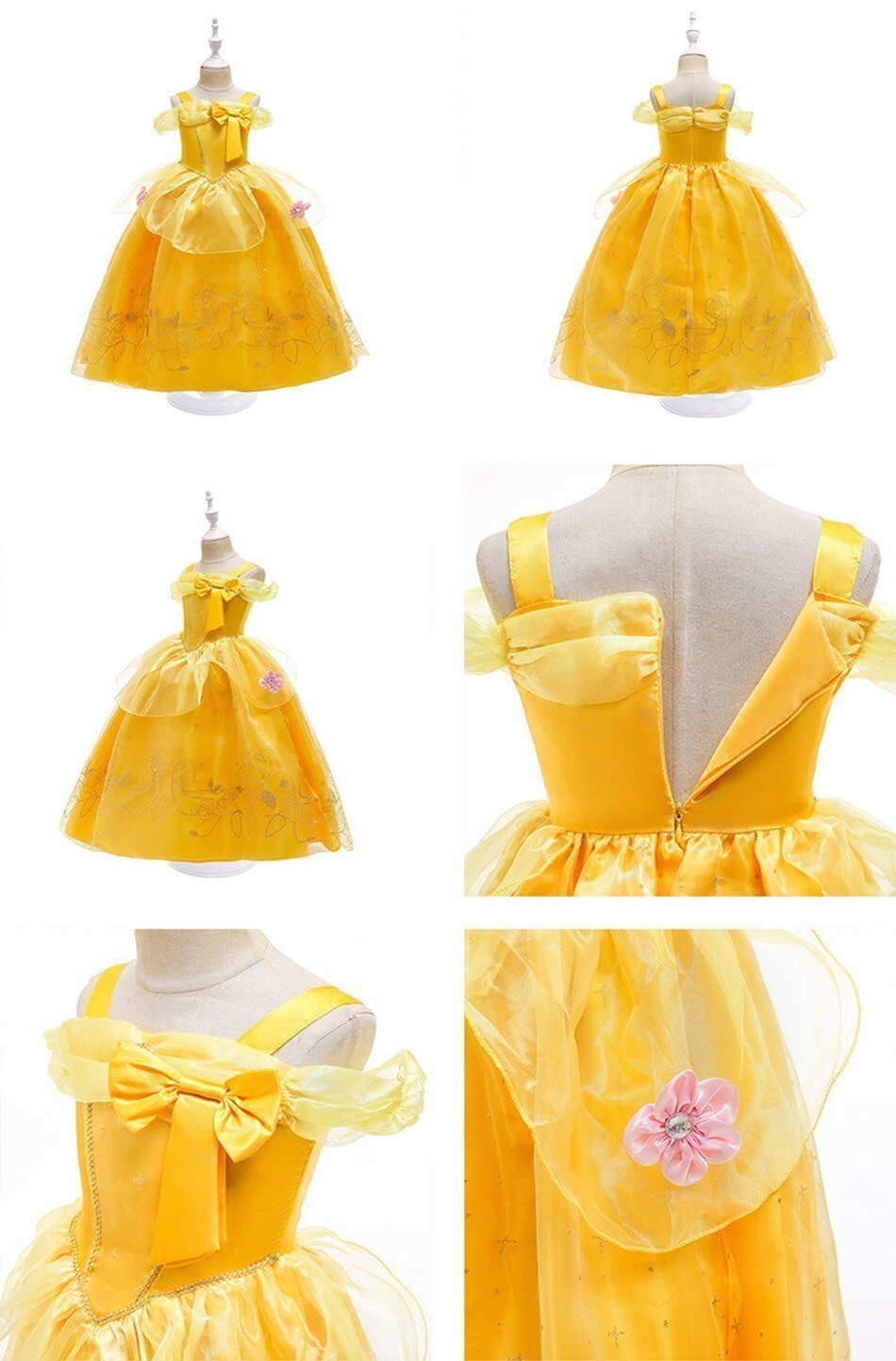 Halloween "Beauty and the Beast" Princess DressĀ