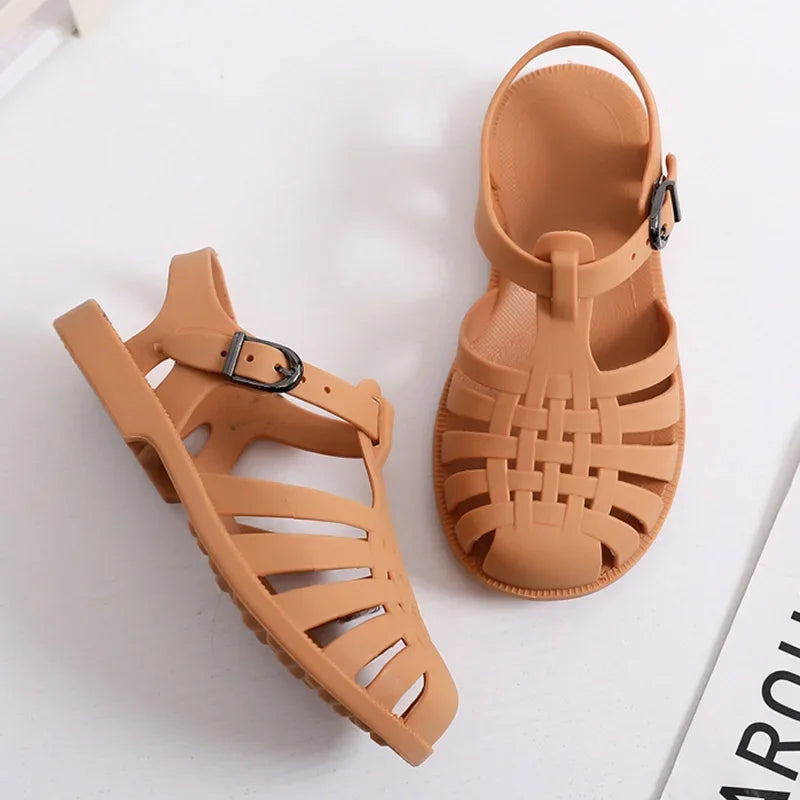 Gladiator Sandals Non-slip Jelly Shoes