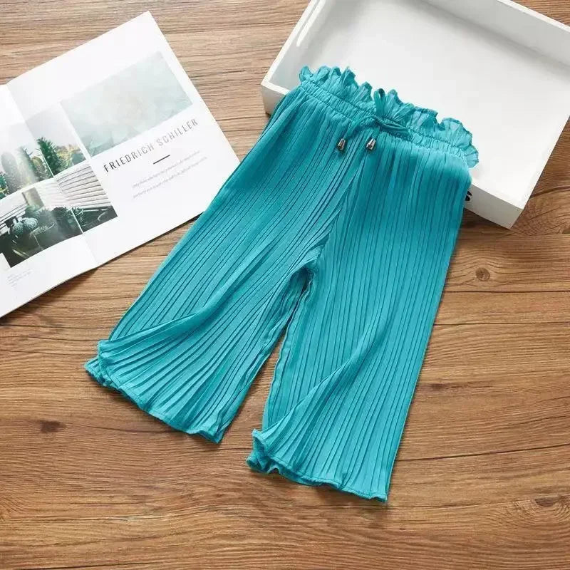 Chiffon Wide Loose Trousers