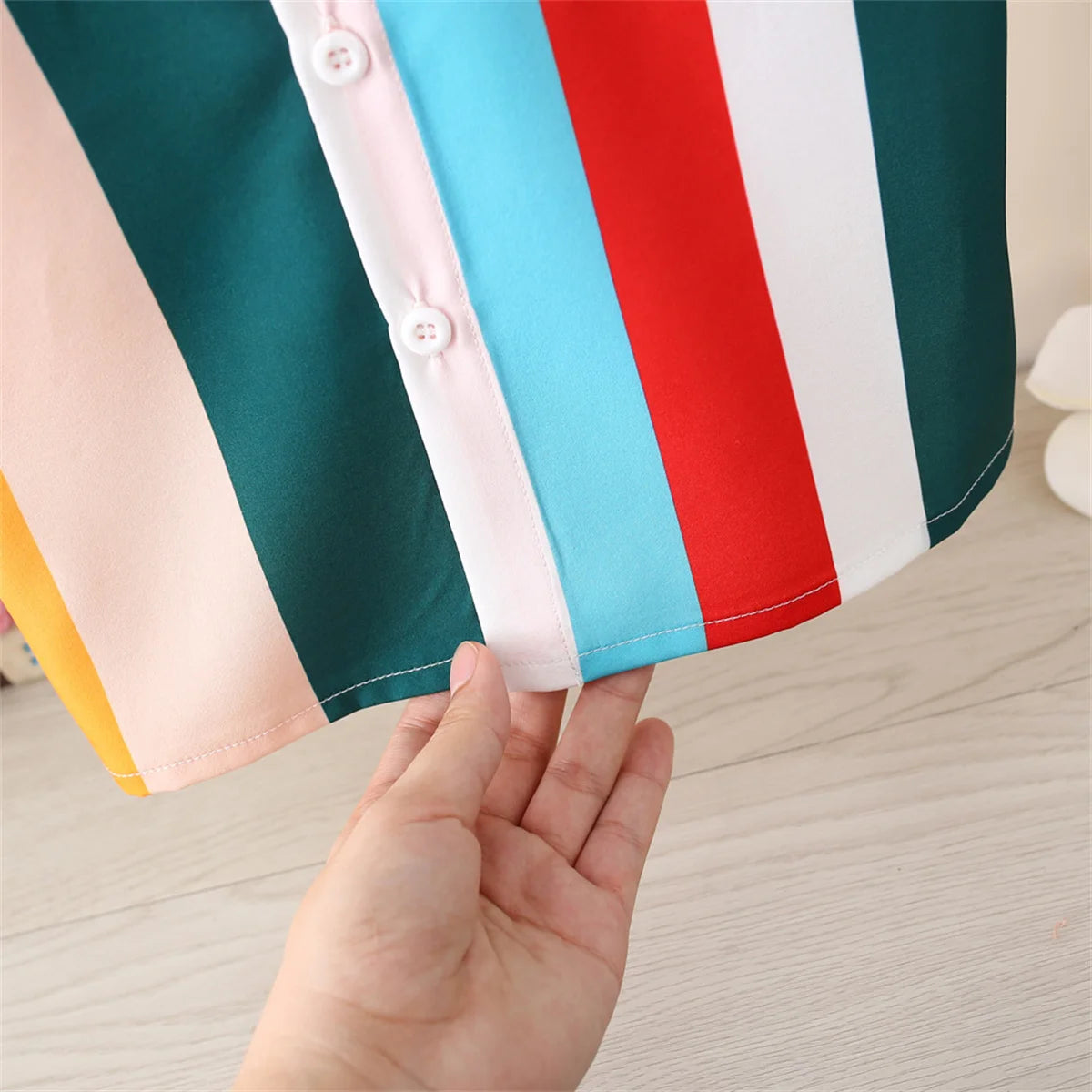 Baby Boy Summer Striped Shirt
