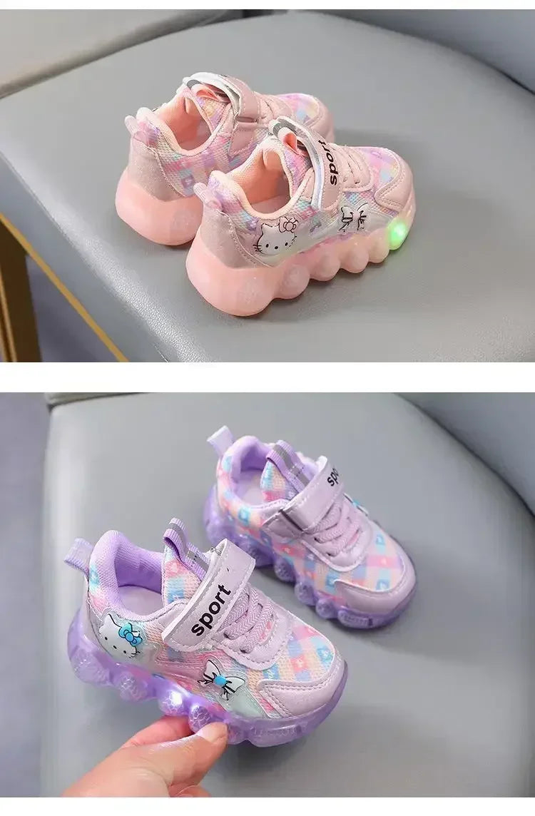 Hello Kitty Anti-Slip LED Light Sneakers