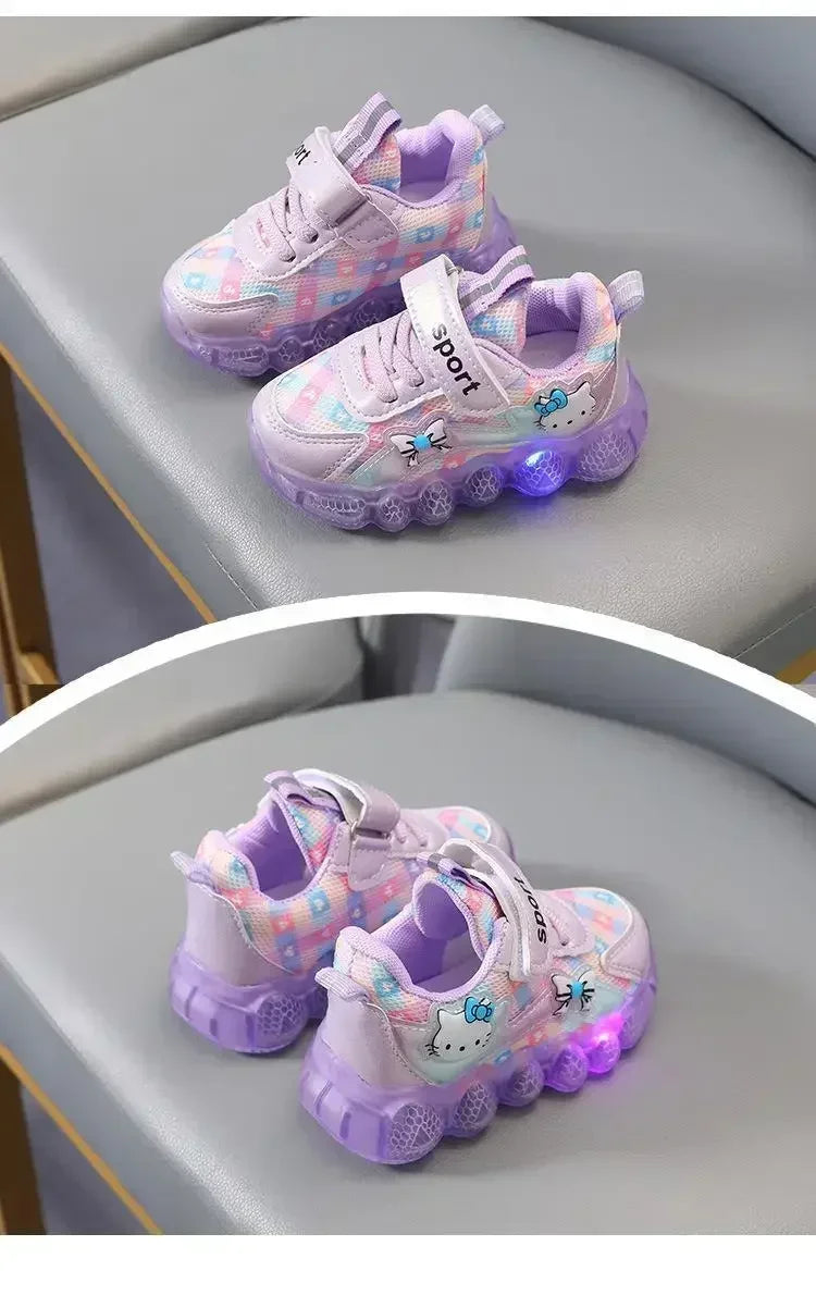 Hello Kitty Anti-Slip LED Light Sneakers