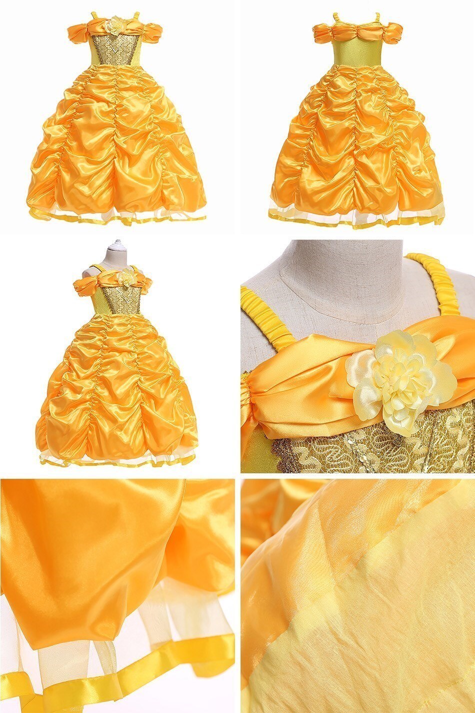 Halloween "Beauty and the Beast" Princess DressĀ