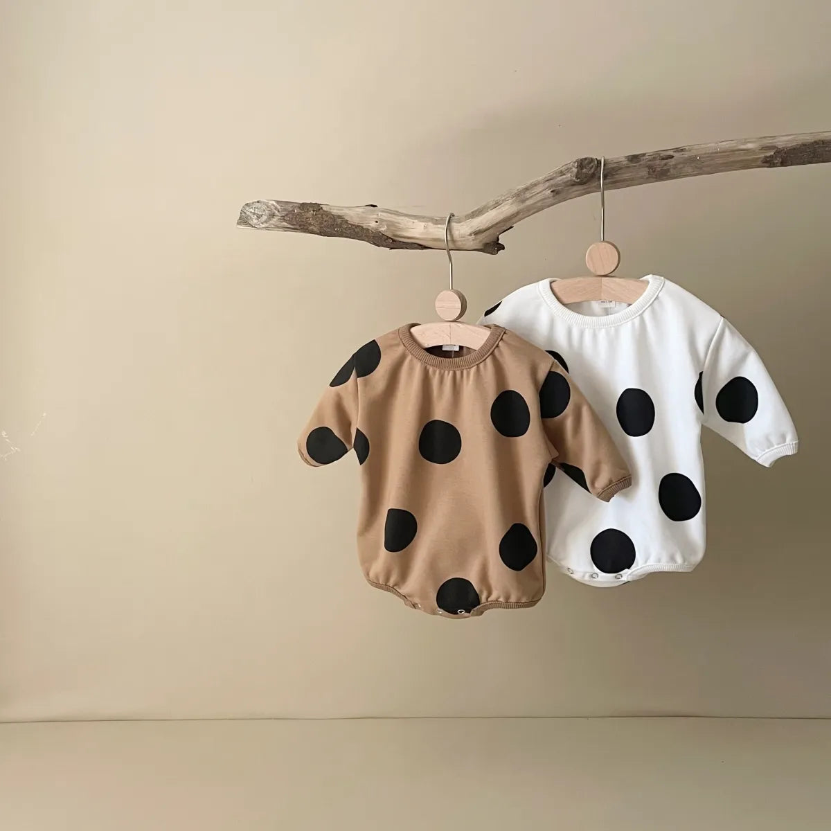 Polka Dot Baby Girls Onepiece
