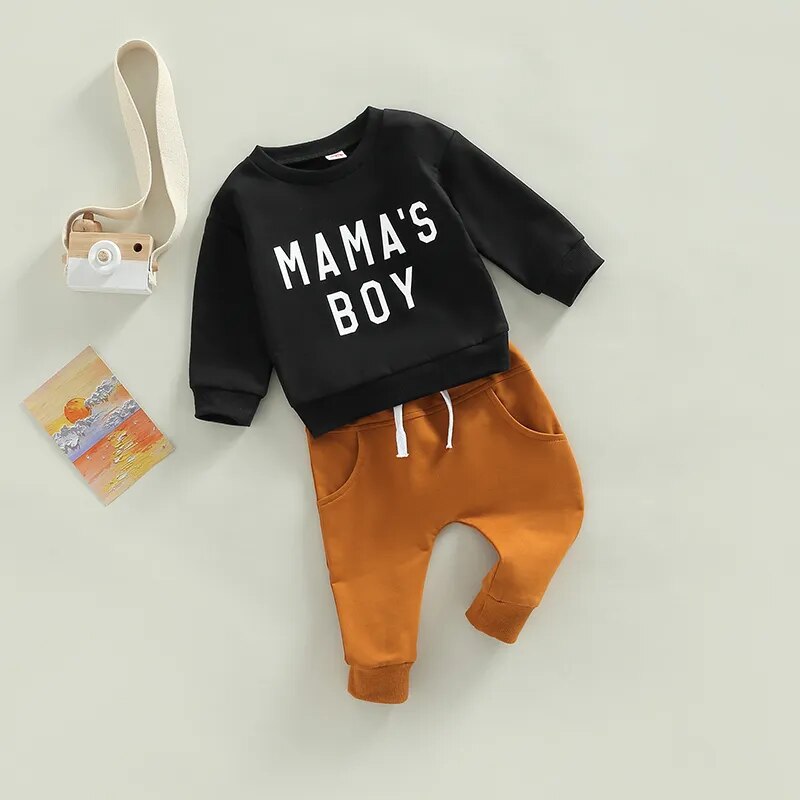 Mama's Baby Boy 2 pieces set