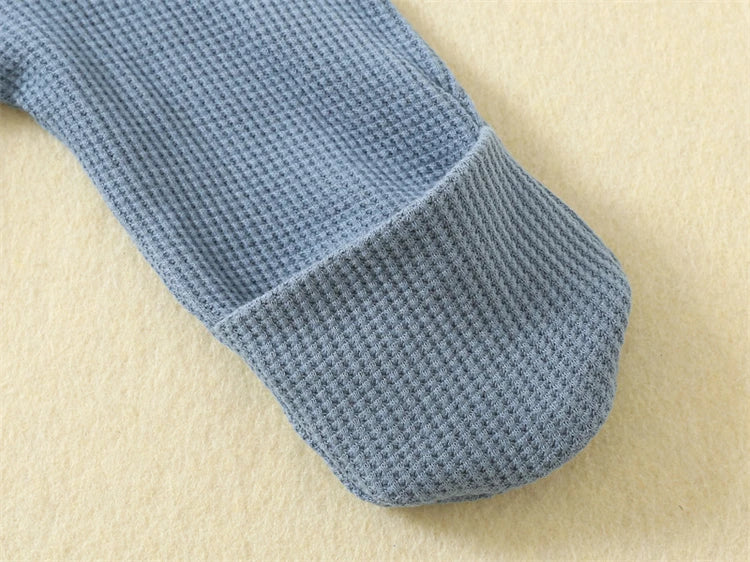 Organic Cotton Baby Zipper Onesie
