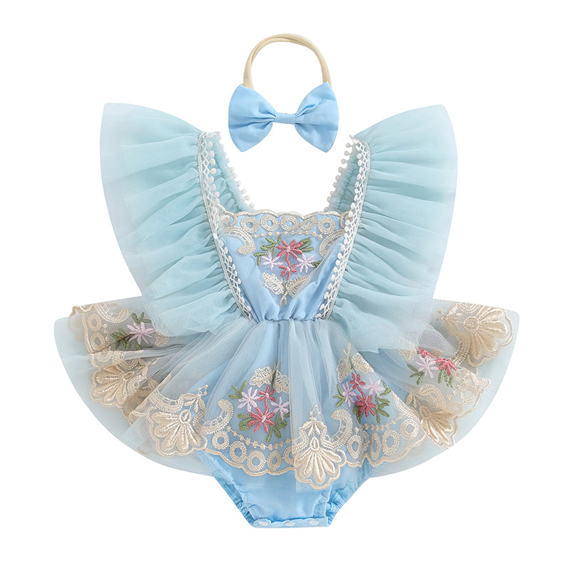 Newborn Princess Tulle Jumpsuit
