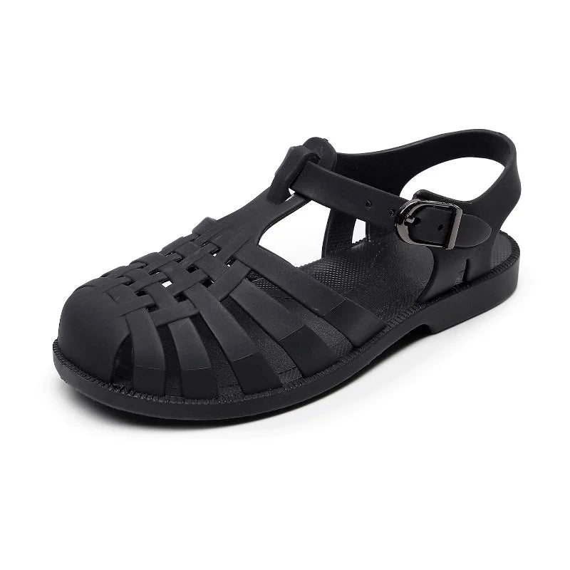 Gladiator Sandals Non-slip Jelly Shoes