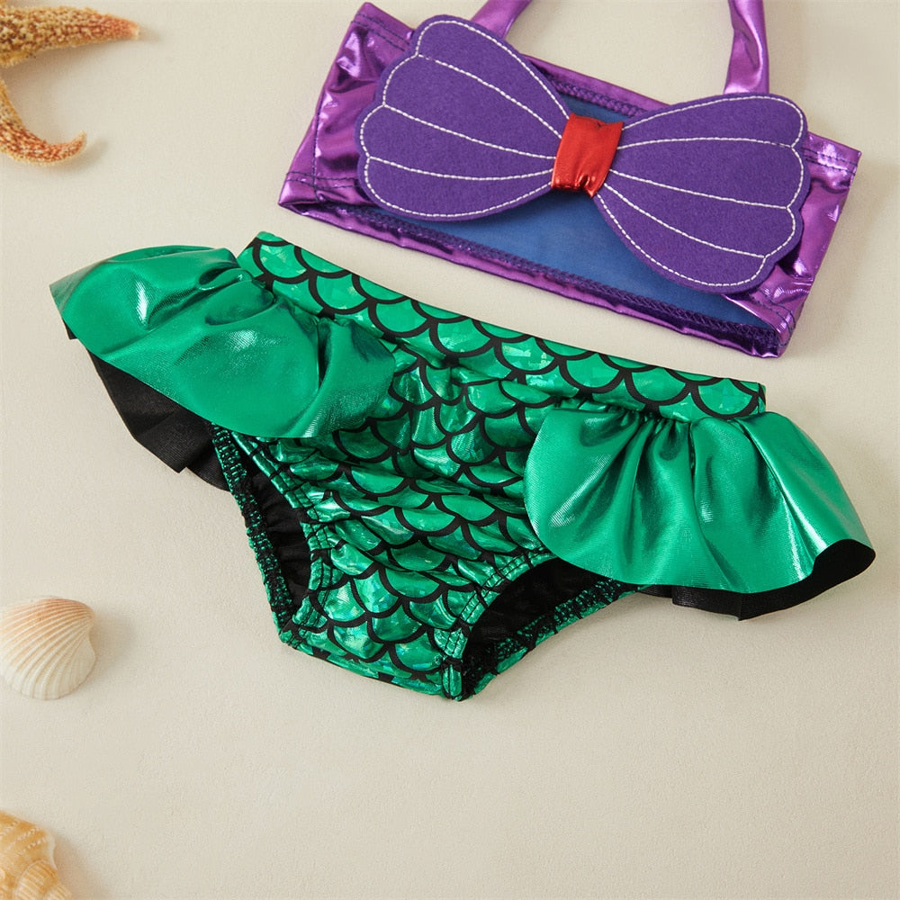 Little Mermaid Bikinis Set