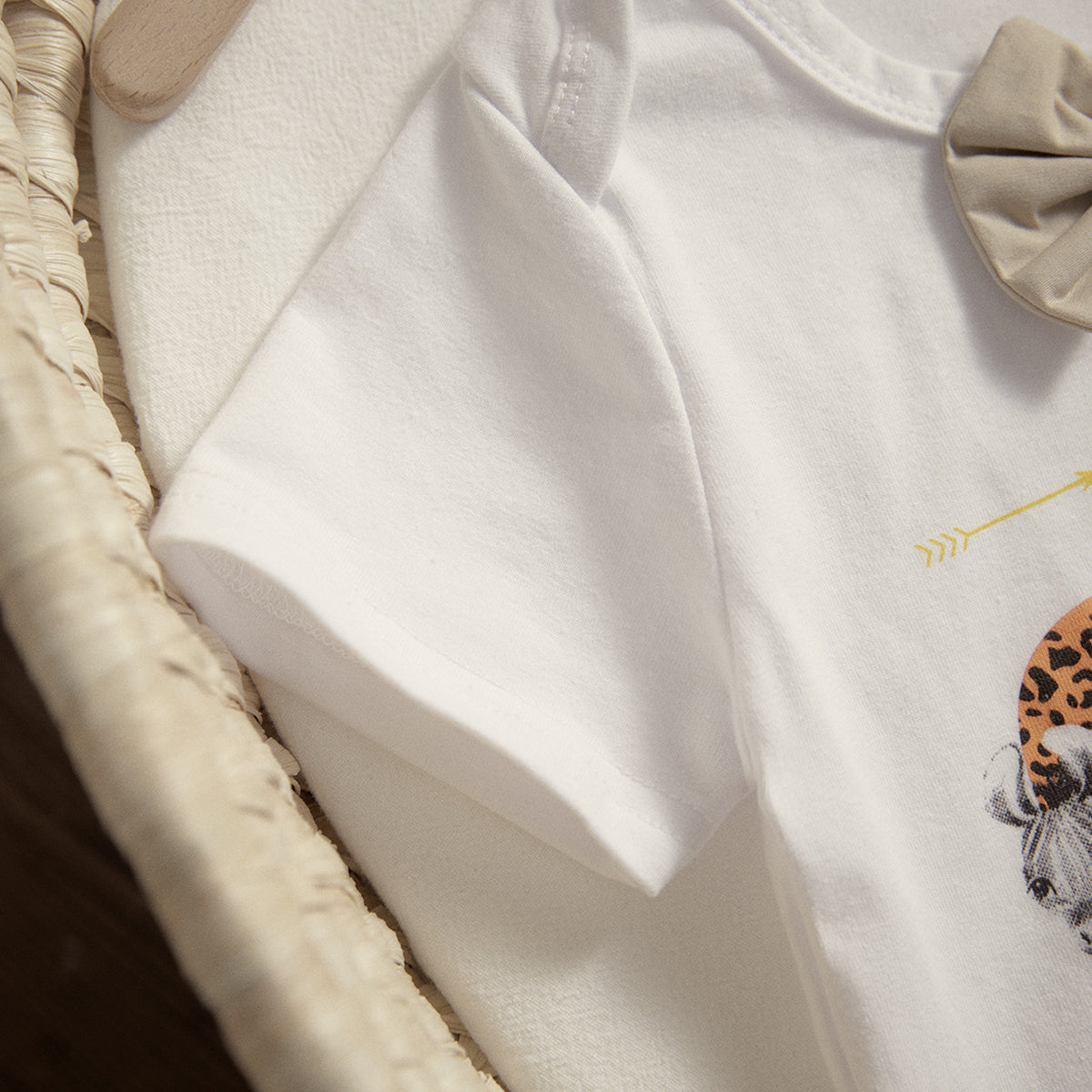 1st Birthday Baby Boy Outfit Animal Print