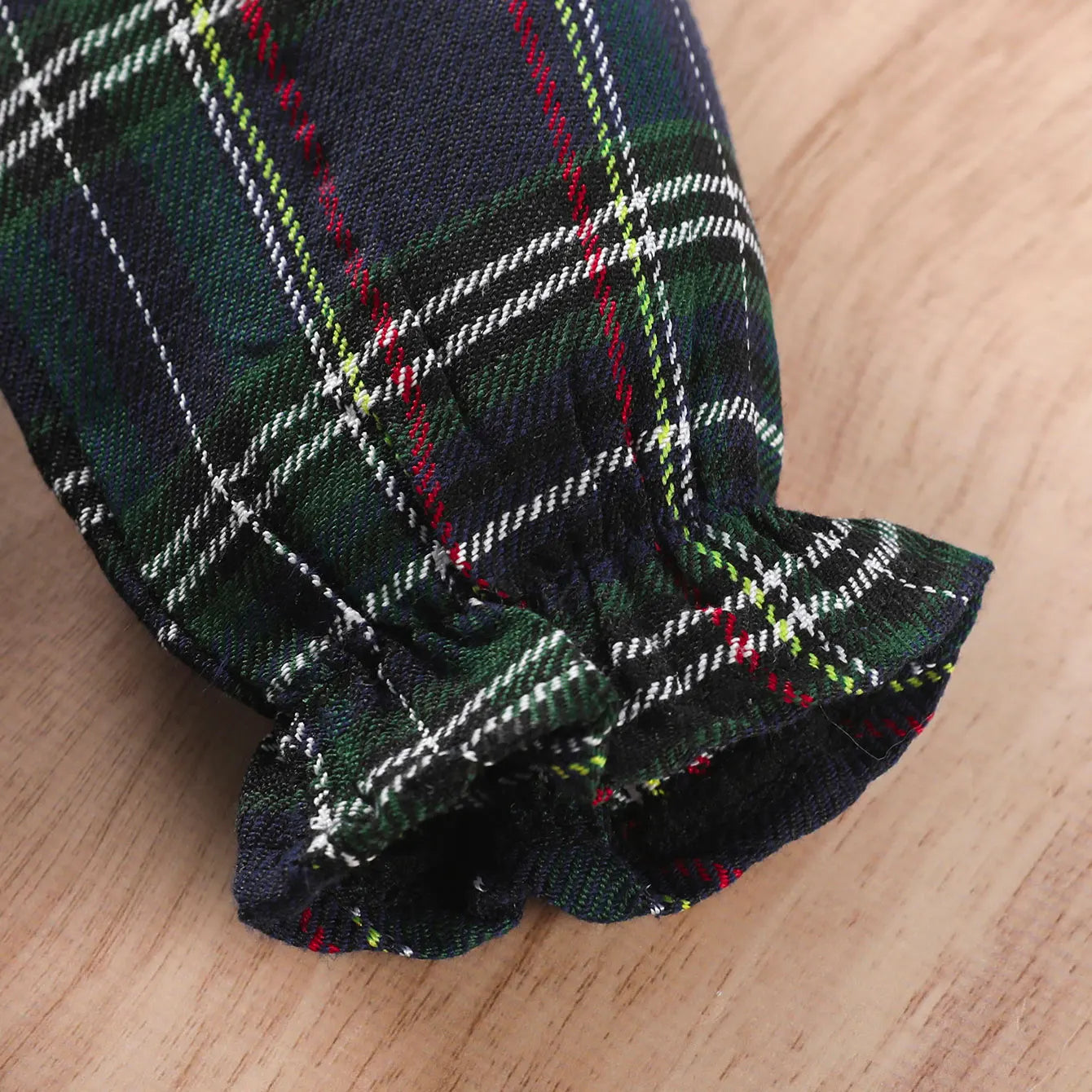 Christmas Dress Plaid with Bow
