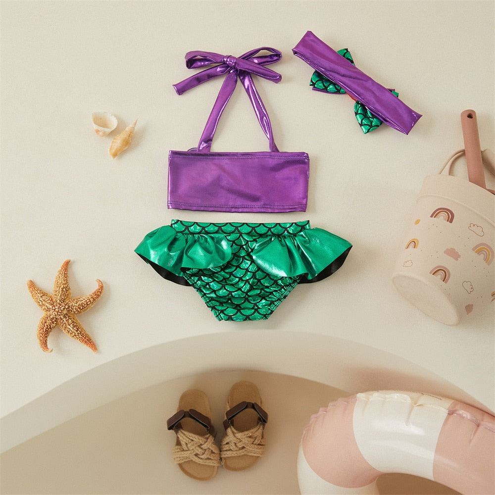 Little Mermaid Bikinis Set