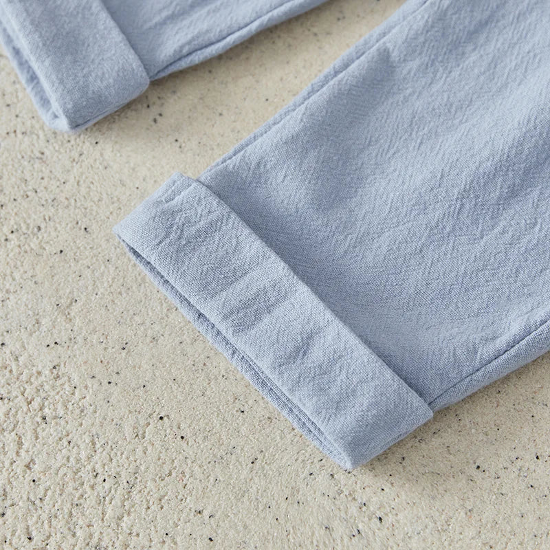 Boys Summer Linen 2pcs Outfit