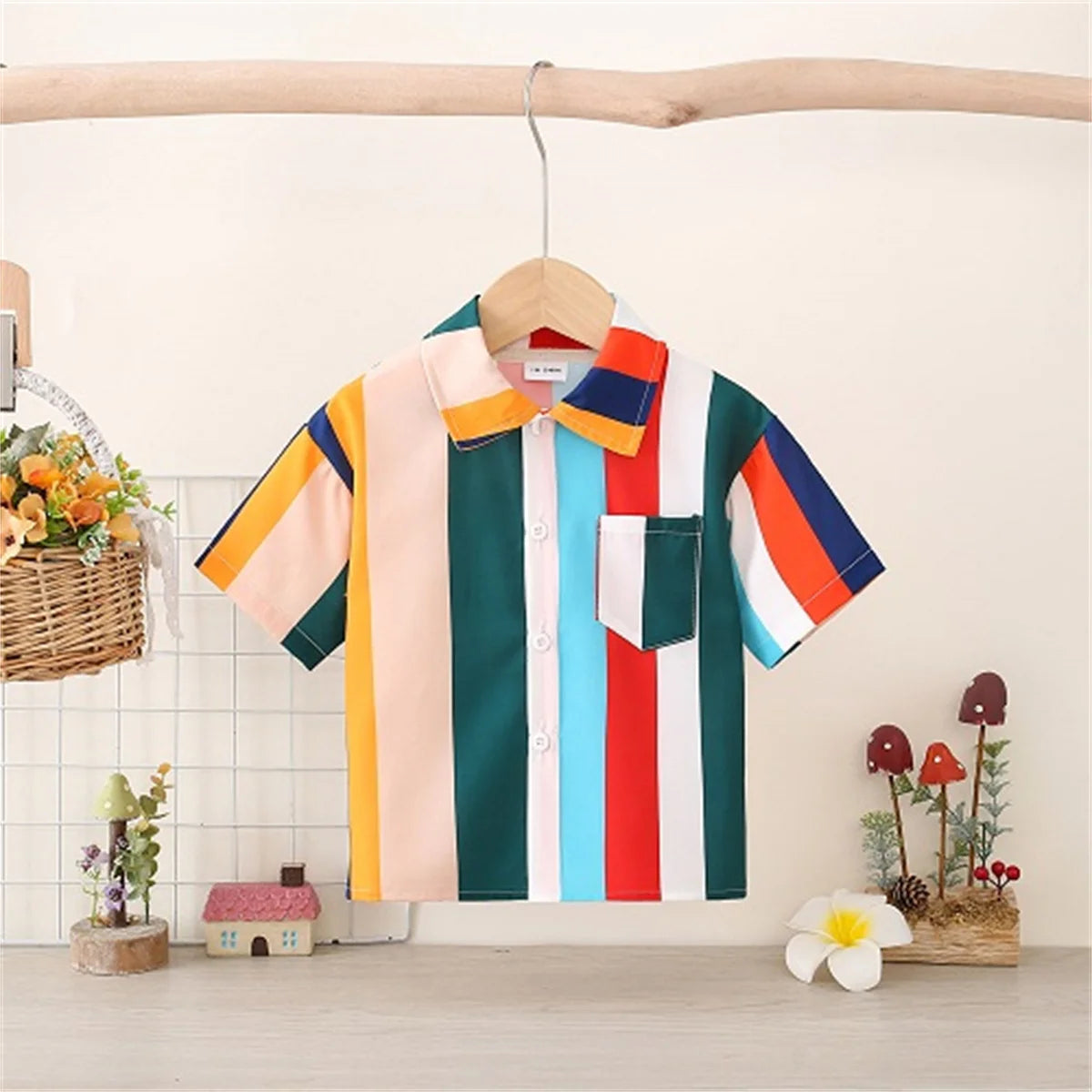 Baby Boy Summer Striped Shirt