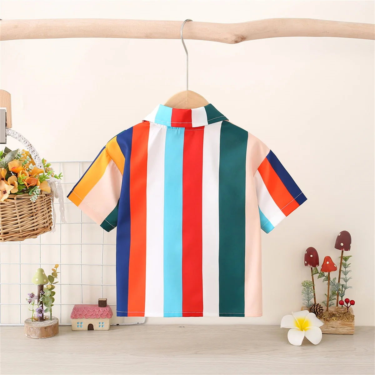 Baby Boy Summer Striped Shirt