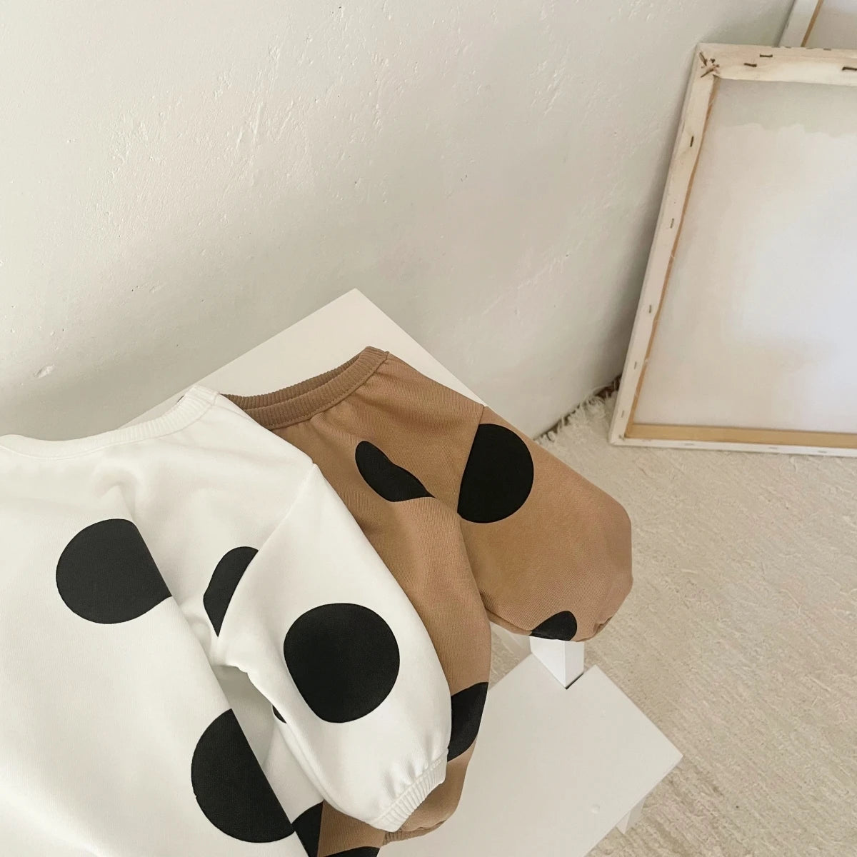 Polka Dot Baby Girls Onepiece