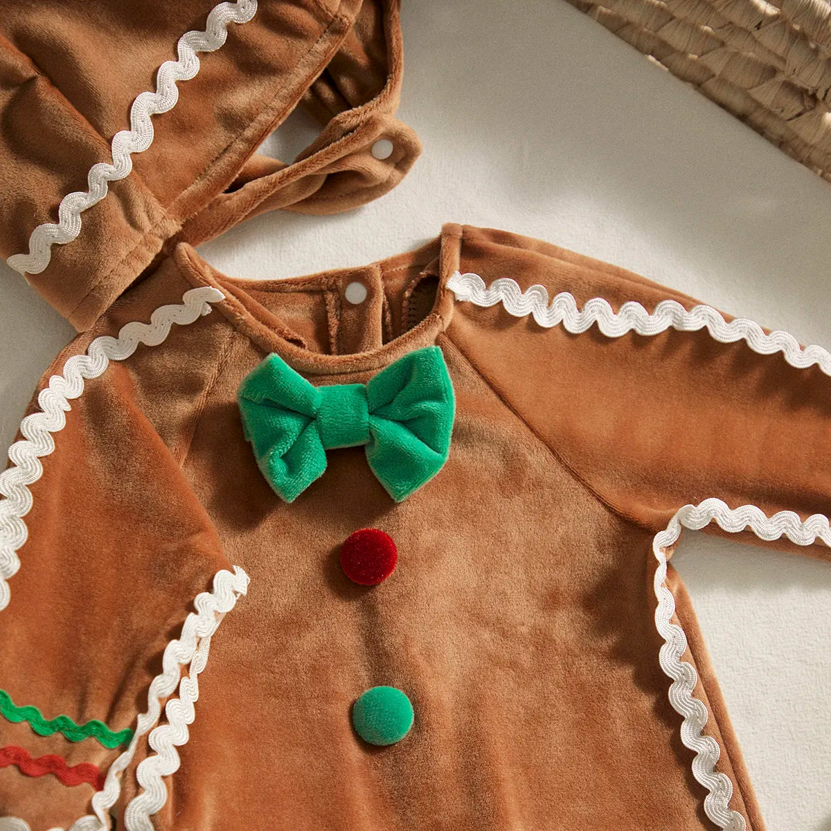 Christmas Newborn Gingerbread Costumes + Hat