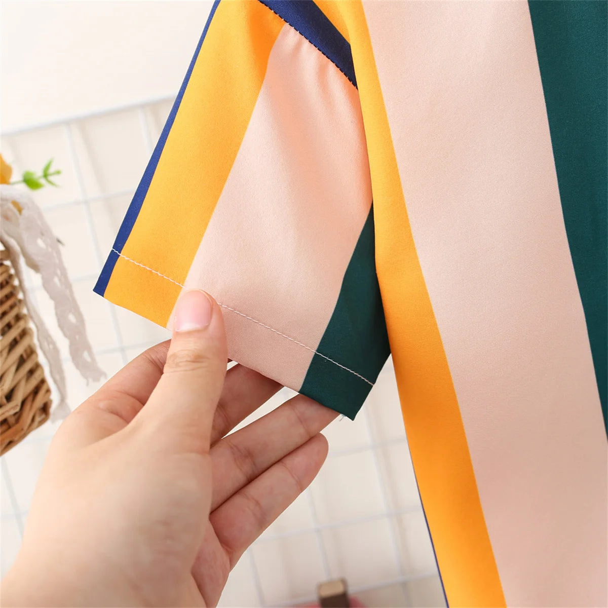 Baby Boy Summer Striped Shirt