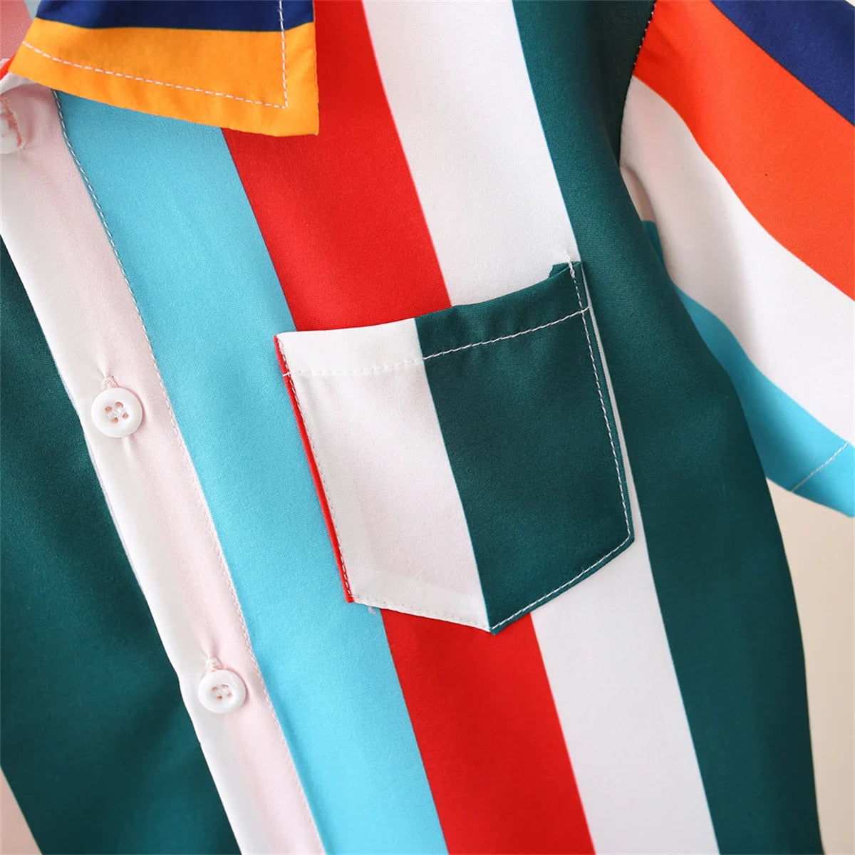 Baby Boy Summer Striped Shirt