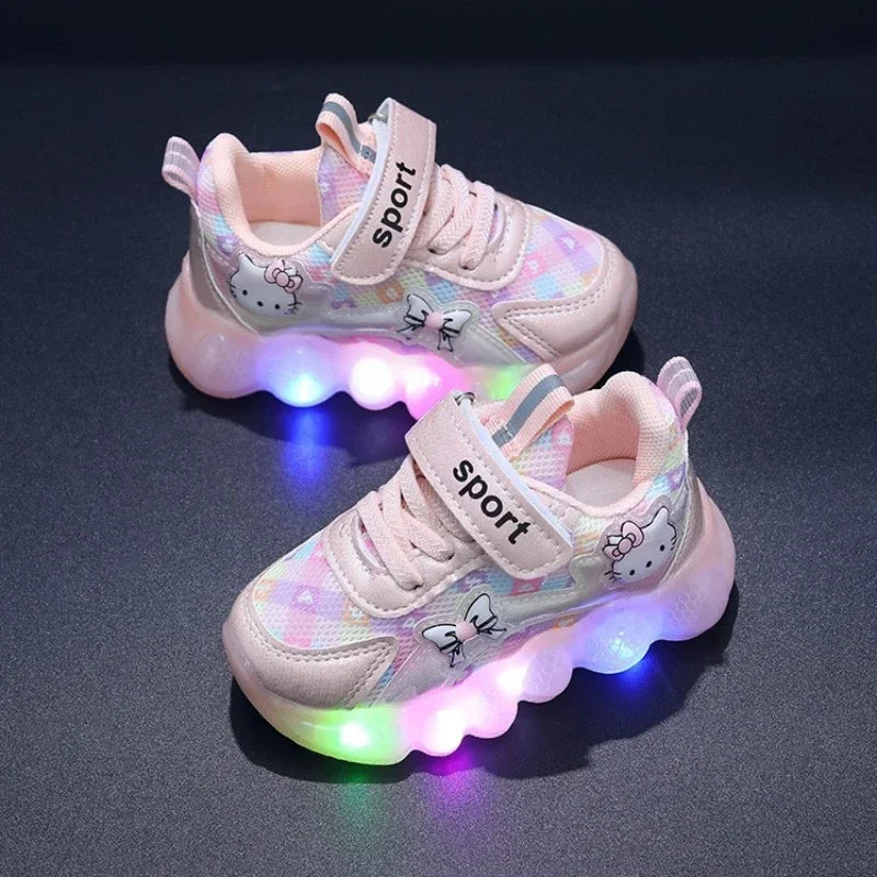 Hello Kitty Anti-Slip LED Light Sneakers