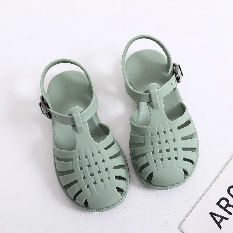 Gladiator Sandals Non-slip Jelly Shoes