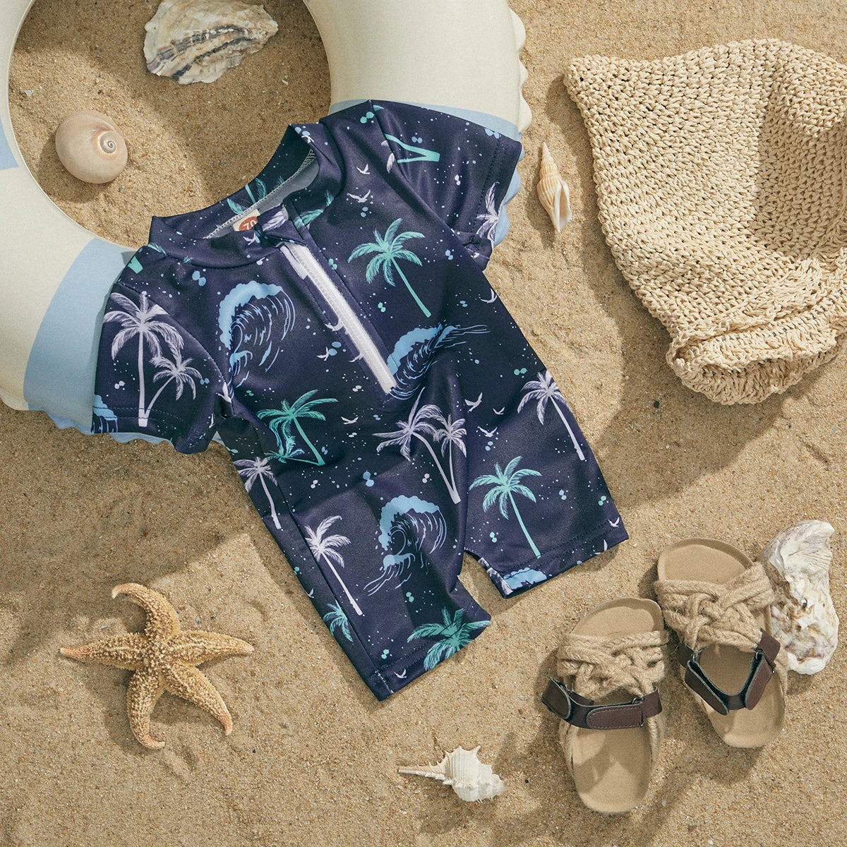 Baby Boy Coconut Swimwear