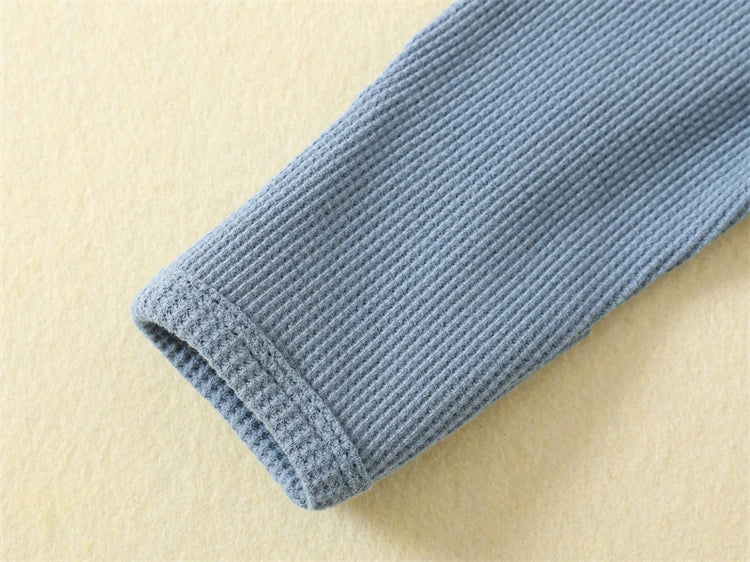 Organic Cotton Baby Zipper Onesie