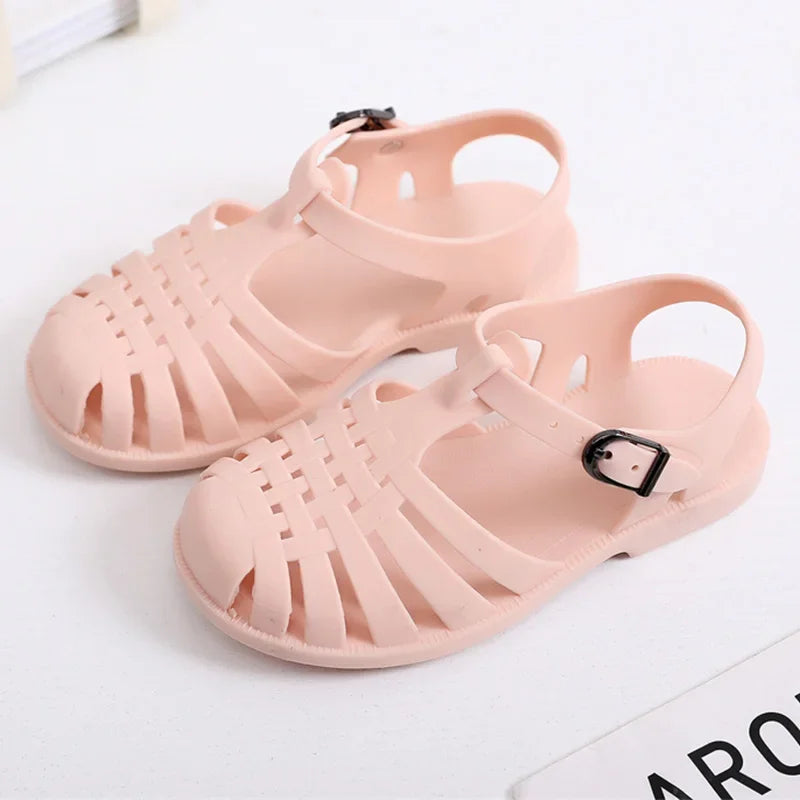 Gladiator Sandals Non-slip Jelly Shoes
