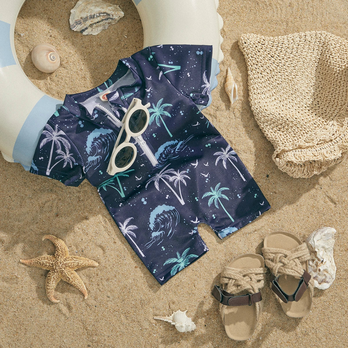 Baby Boy Coconut Swimwear