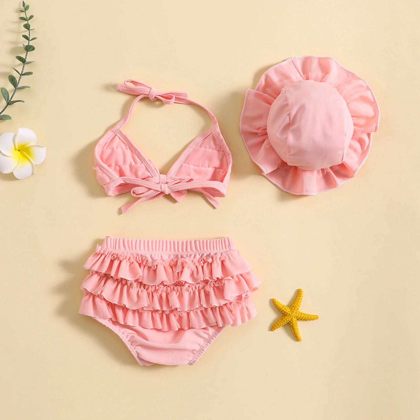 Baby Girls 3pcs Summer Bikini