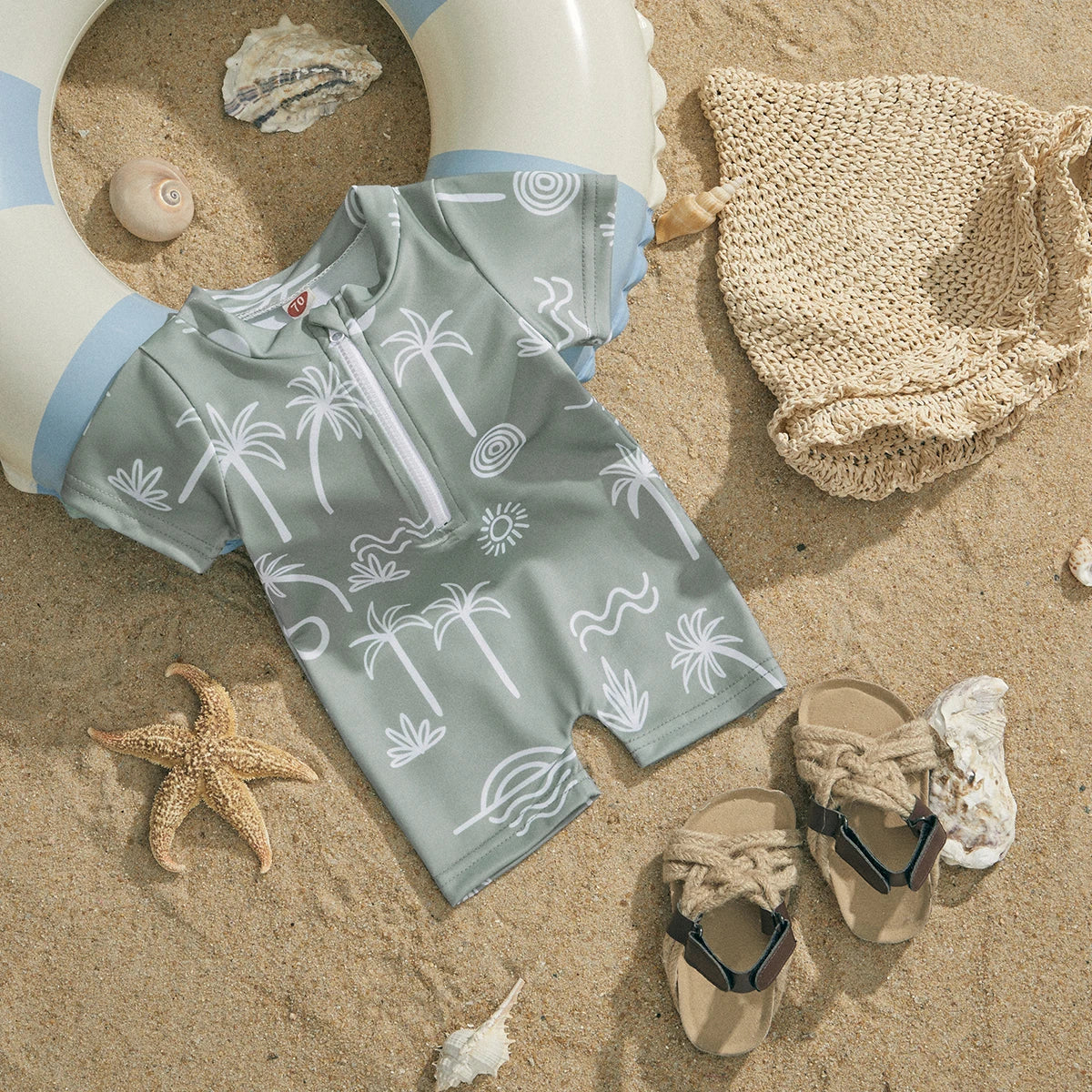 Baby Boy Coconut Swimwear
