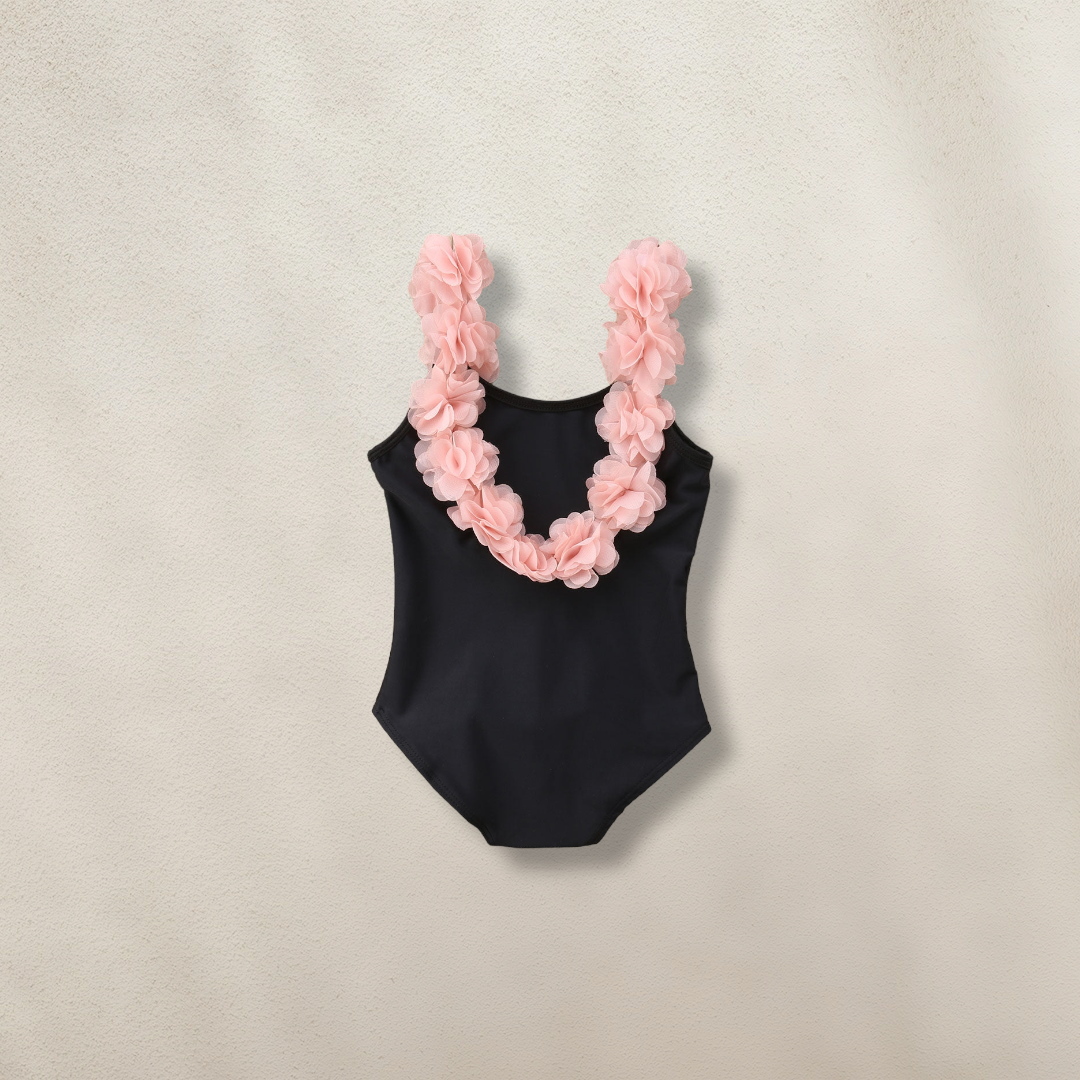 Floral Backless Swimwear
