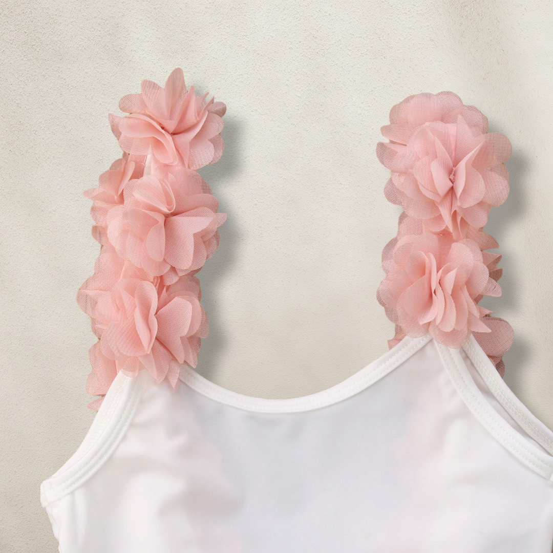 Floral Backless Swimwear