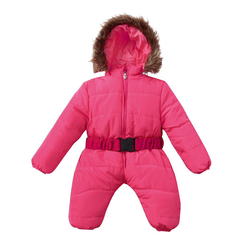 Baby Furry Snowsuit